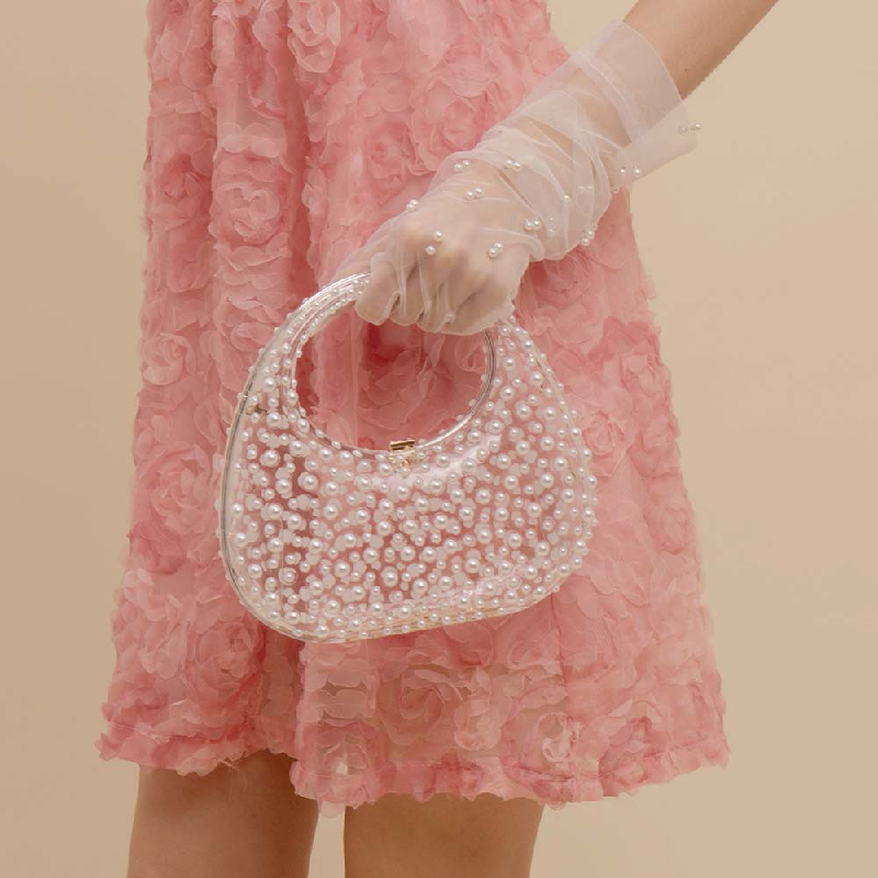 Vintage Fashion Trends - Fashion Handbags Evening Party Transparent Bags
