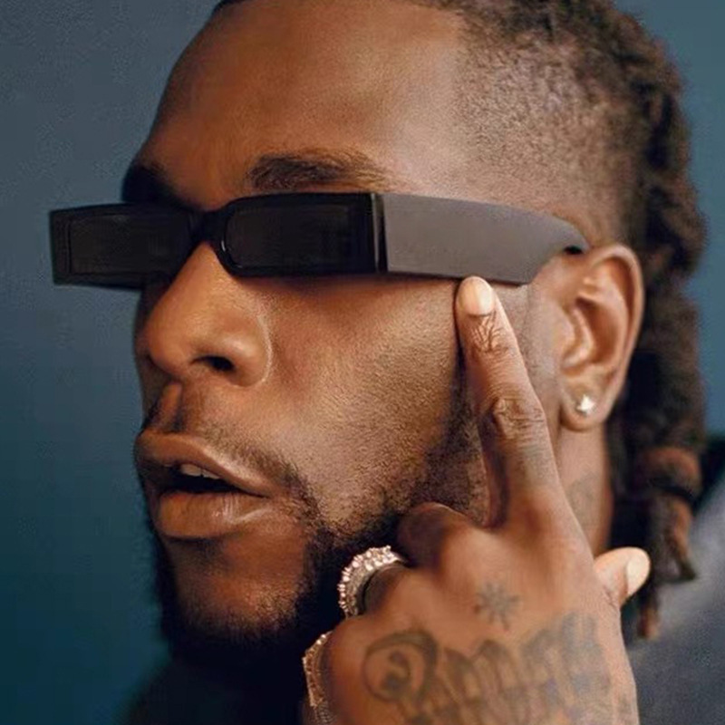 Vintage Fashion Glasses - Rectangle Fashion Sunglasses Man Hip Hop