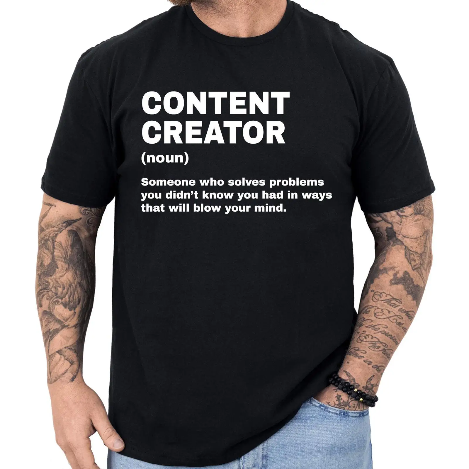 Vintage Fashion Bloggers - Funny Content Creator Definition T Shirt