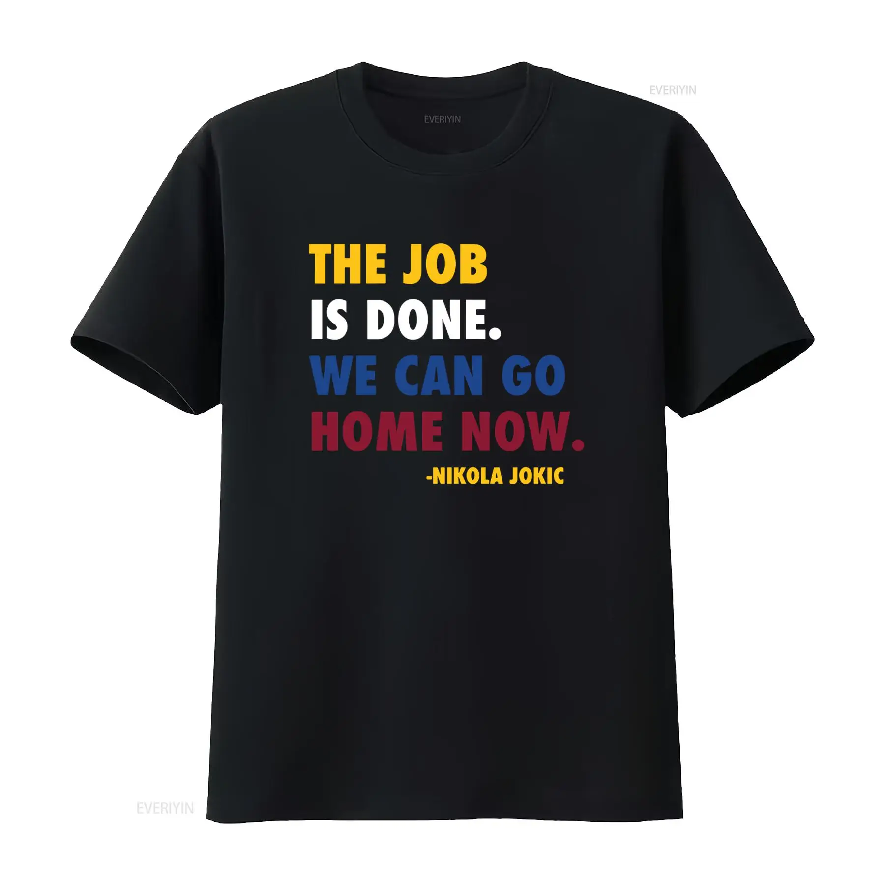 Vintage Fashion Jersey - Job Done Can Home Now Nikola