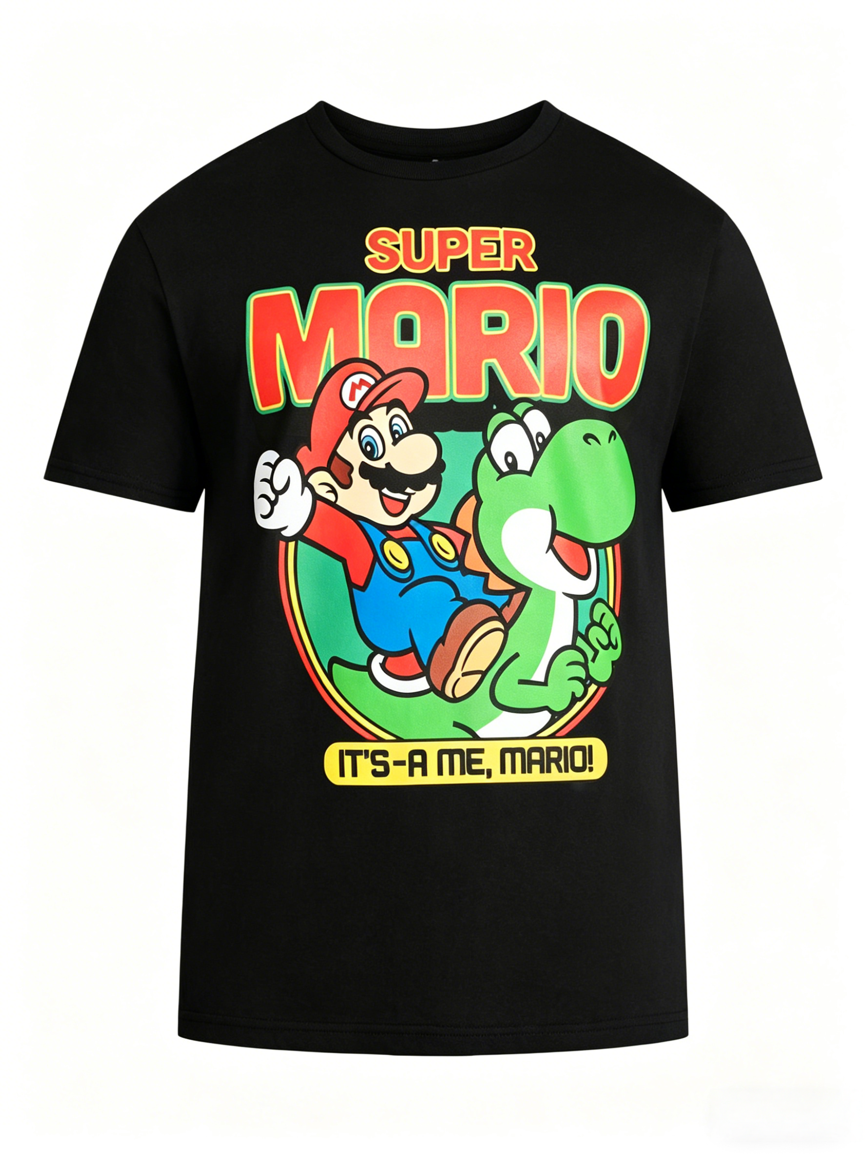 Vintage Fashion Japan - Super Mario Vintage Cartoon T-shirt Men