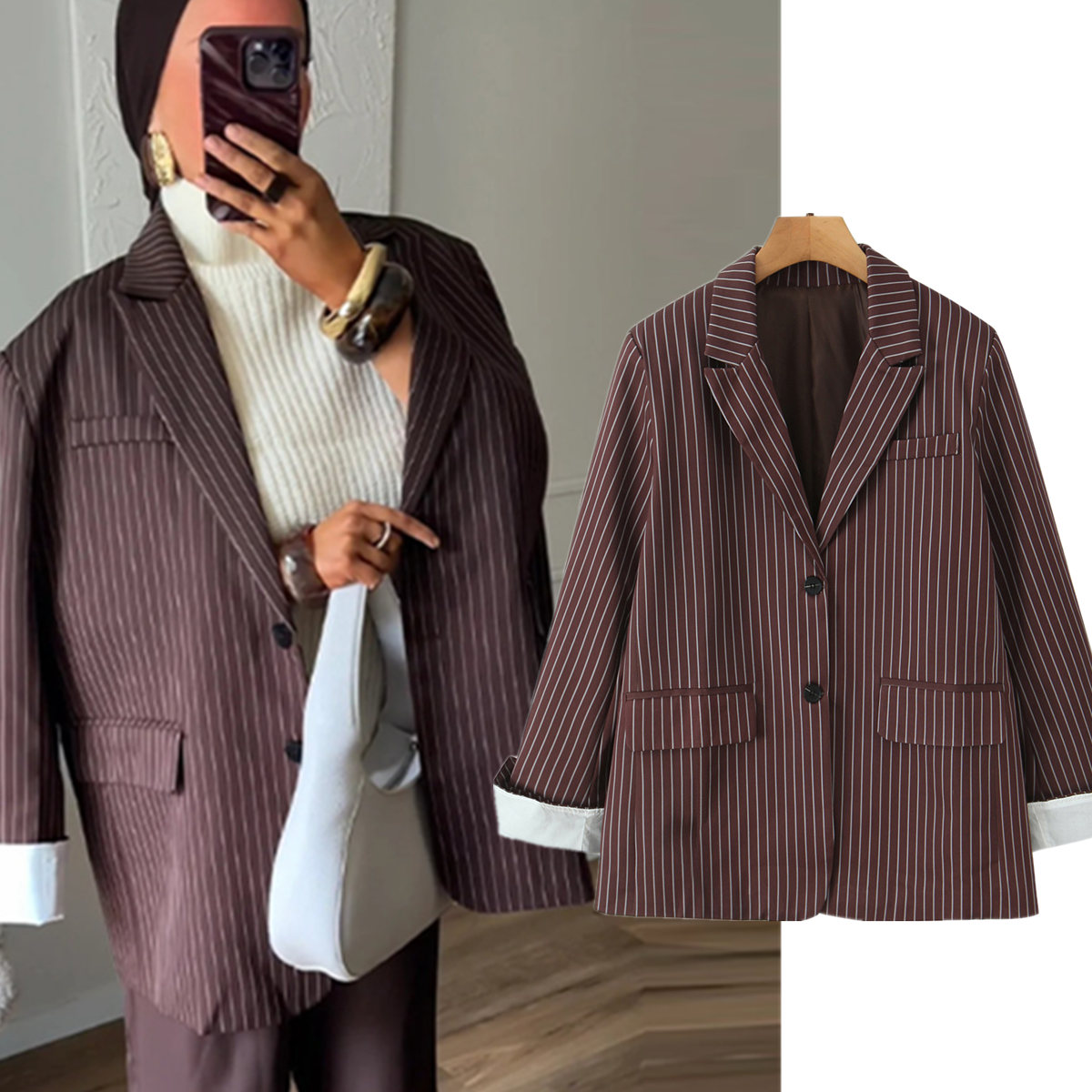 Vintage Fashion Bloggers - Maxdutti Ins Fashion Blogger Vintage Brown