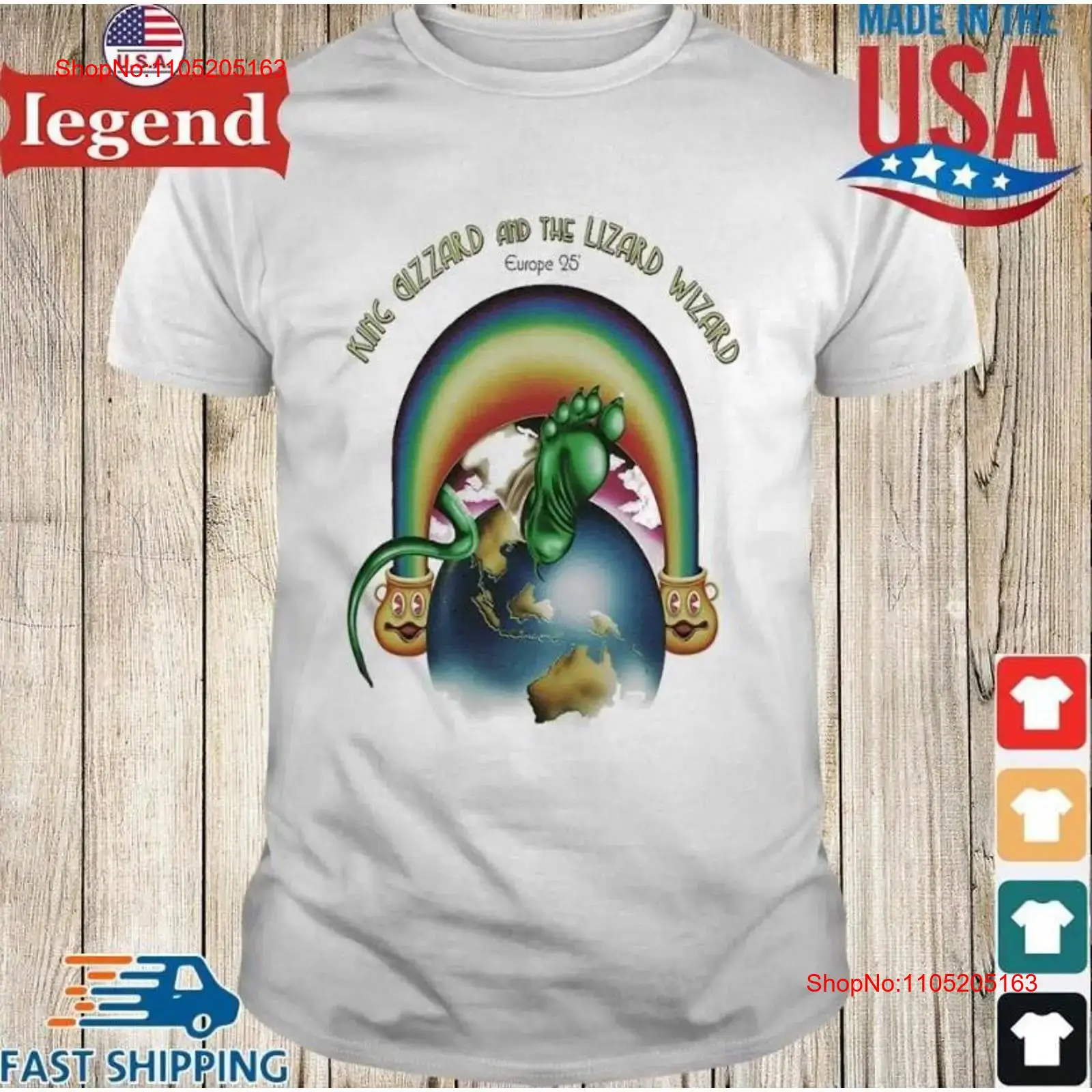 King Gizzard The Lizard Wizard – Vintage Fashion Jersey Bewertung und Preis
