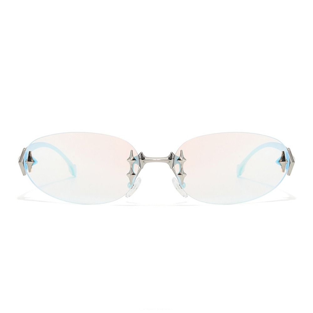 Y2K Style Frameless Sunglasses – Vintage Fashion Trends Bewertung und Preis