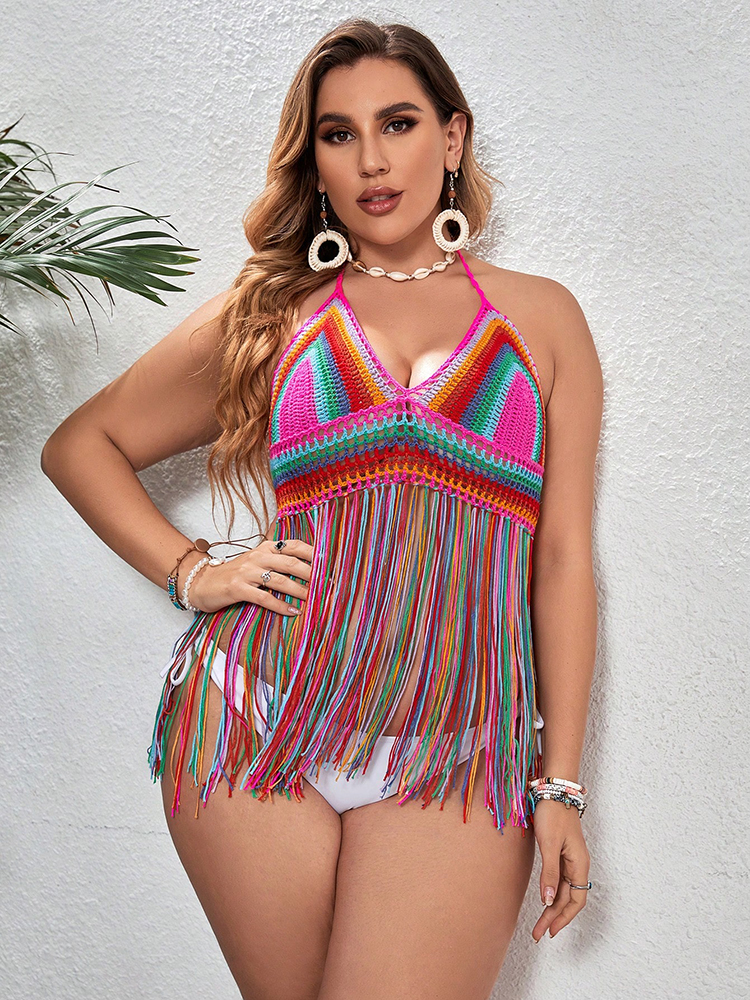 Plus Size Crochet Halter Top B – Crochet Top Boho Bewertung und Preis