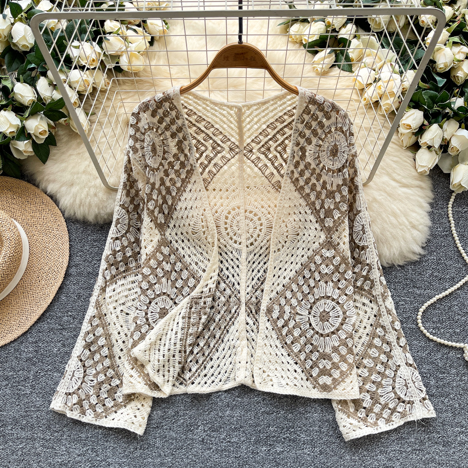 Crochet Kimono Cardigan for Wo – Crochet Top Boho Bewertung und Preis