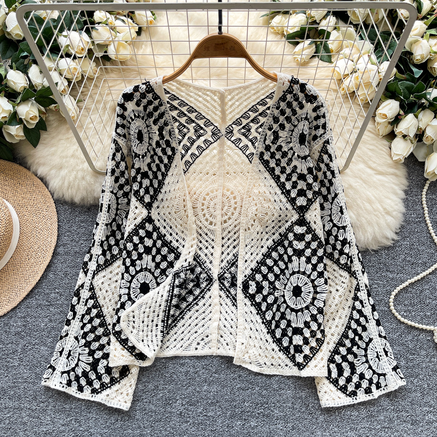 Crochet Kimono Cardigan for Wo – Crochet Top Boho Bewertung und Preis