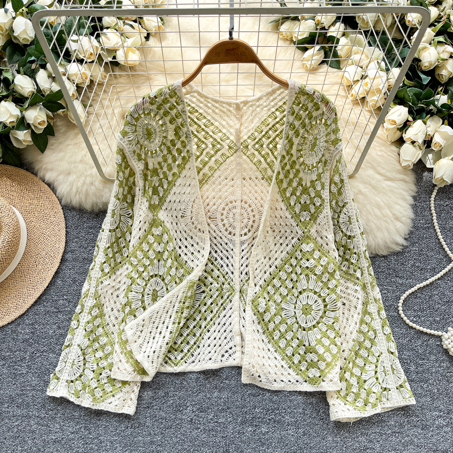 Crochet Kimono Cardigan for Wo – Crochet Top Boho Bewertung und Preis