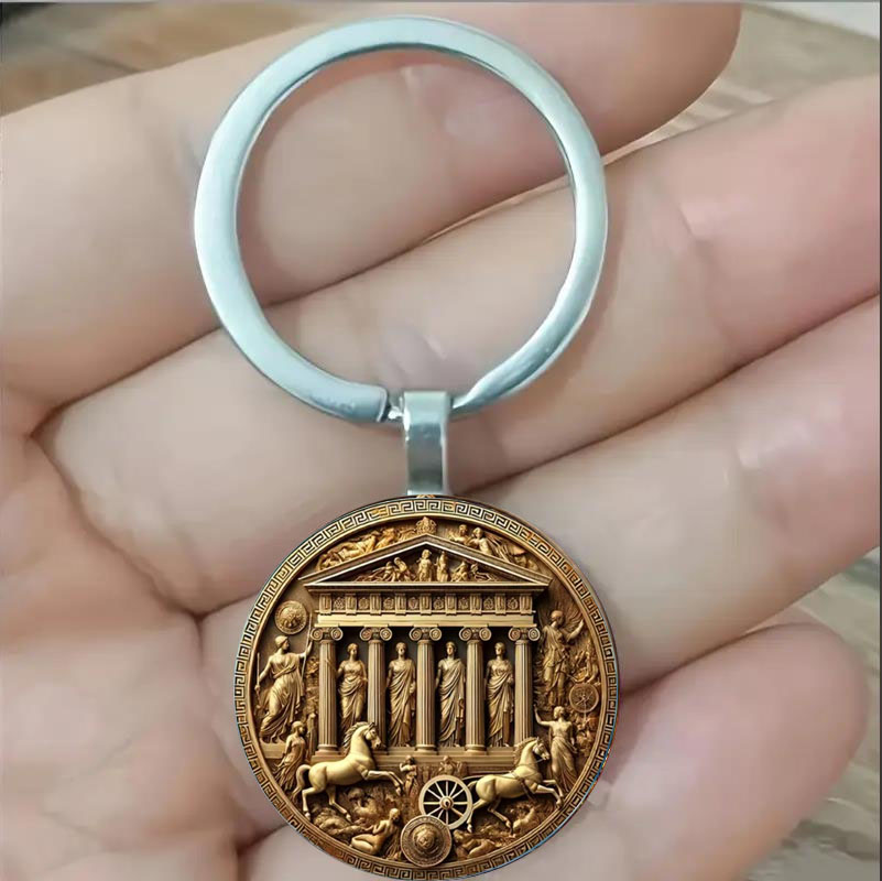 Ancient Greek mythology circul – Vintage Fashion History Bewertung und Preis