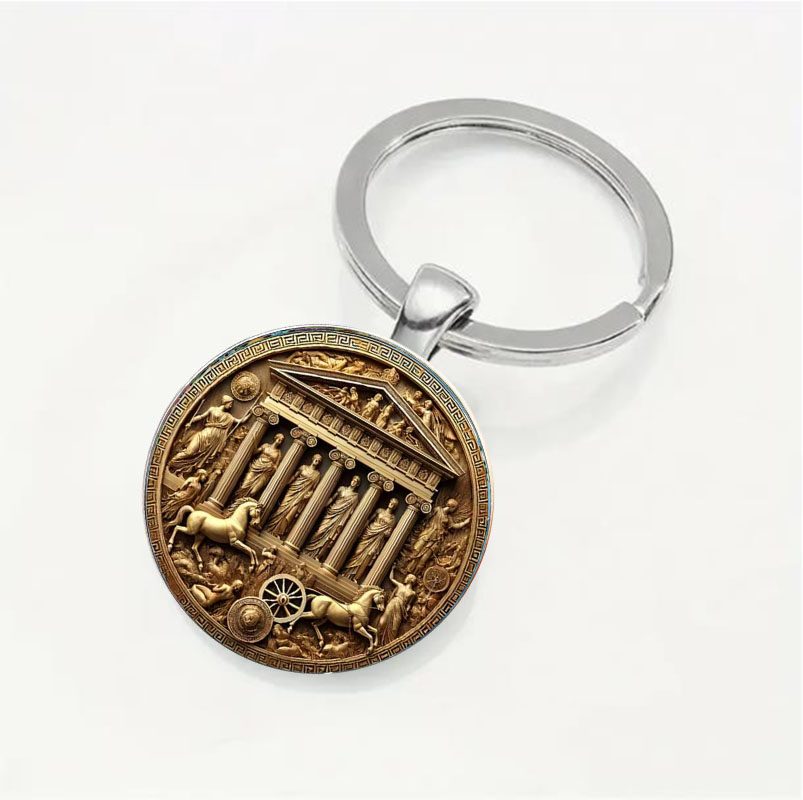 Ancient Greek mythology circul – Vintage Fashion History Bewertung und Preis