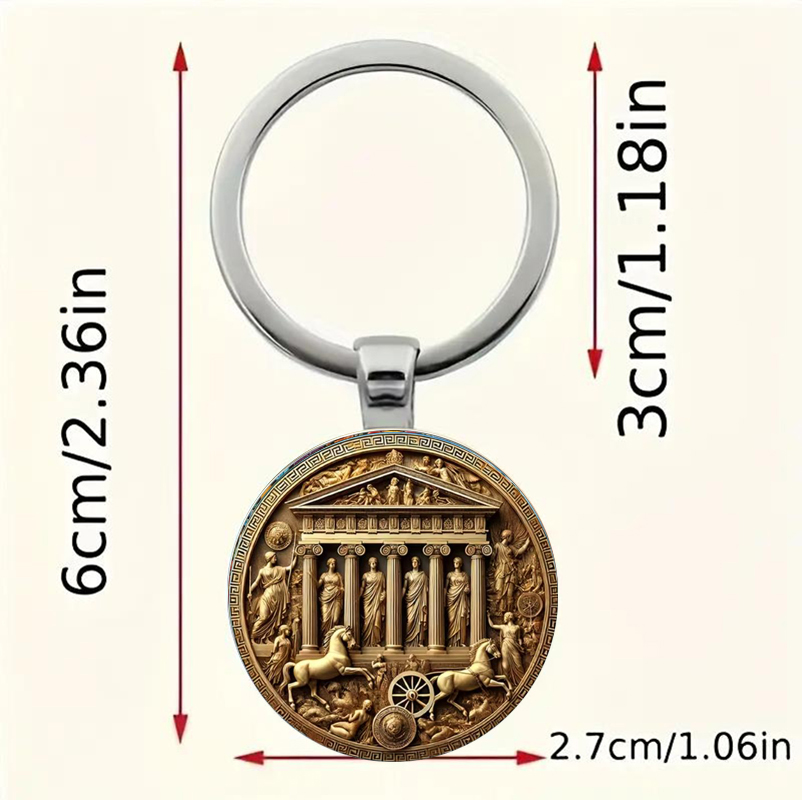 Ancient Greek mythology circul – Vintage Fashion History Bewertung und Preis