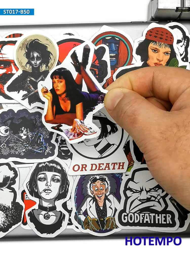 50PCS Classic Movie Stickers R – Vintage Fashion Magazine Bewertung und Preis