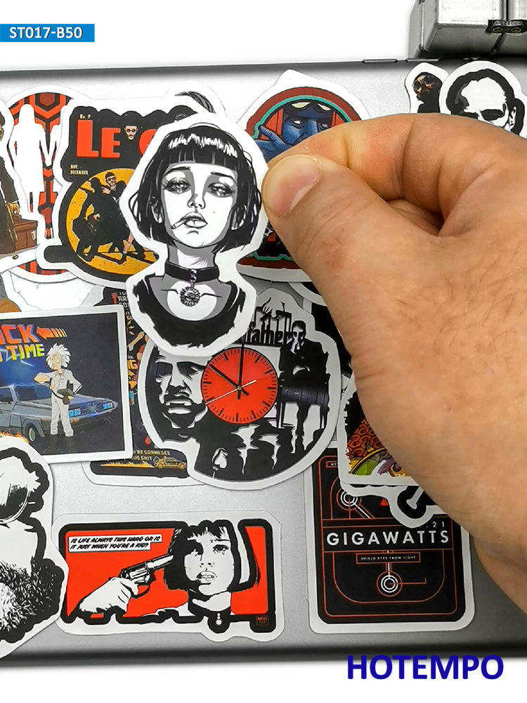 50PCS Classic Movie Stickers R – Vintage Fashion Magazine Bewertung und Preis