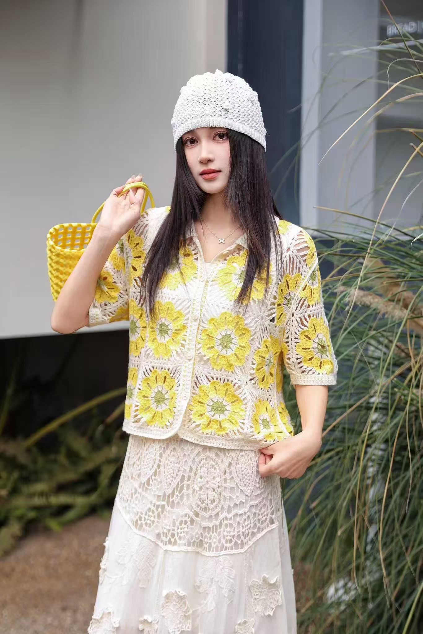 Granny Square Crochet Knit Pol – Crochet Top Boho Bewertung und Preis
