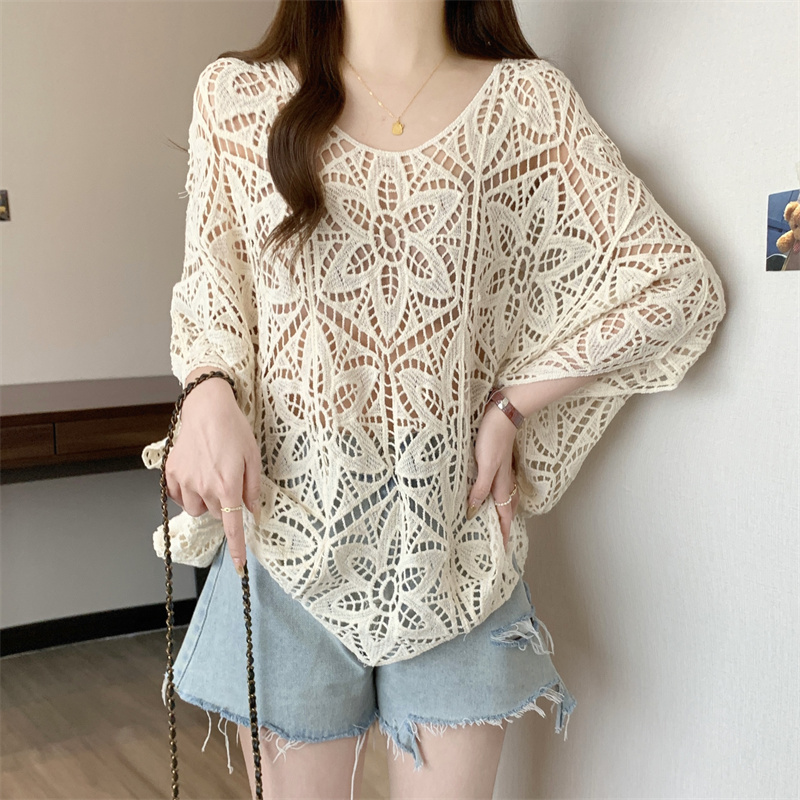 Crochet Lace Top Women Sheer O – Crochet Top Boho Bewertung und Preis