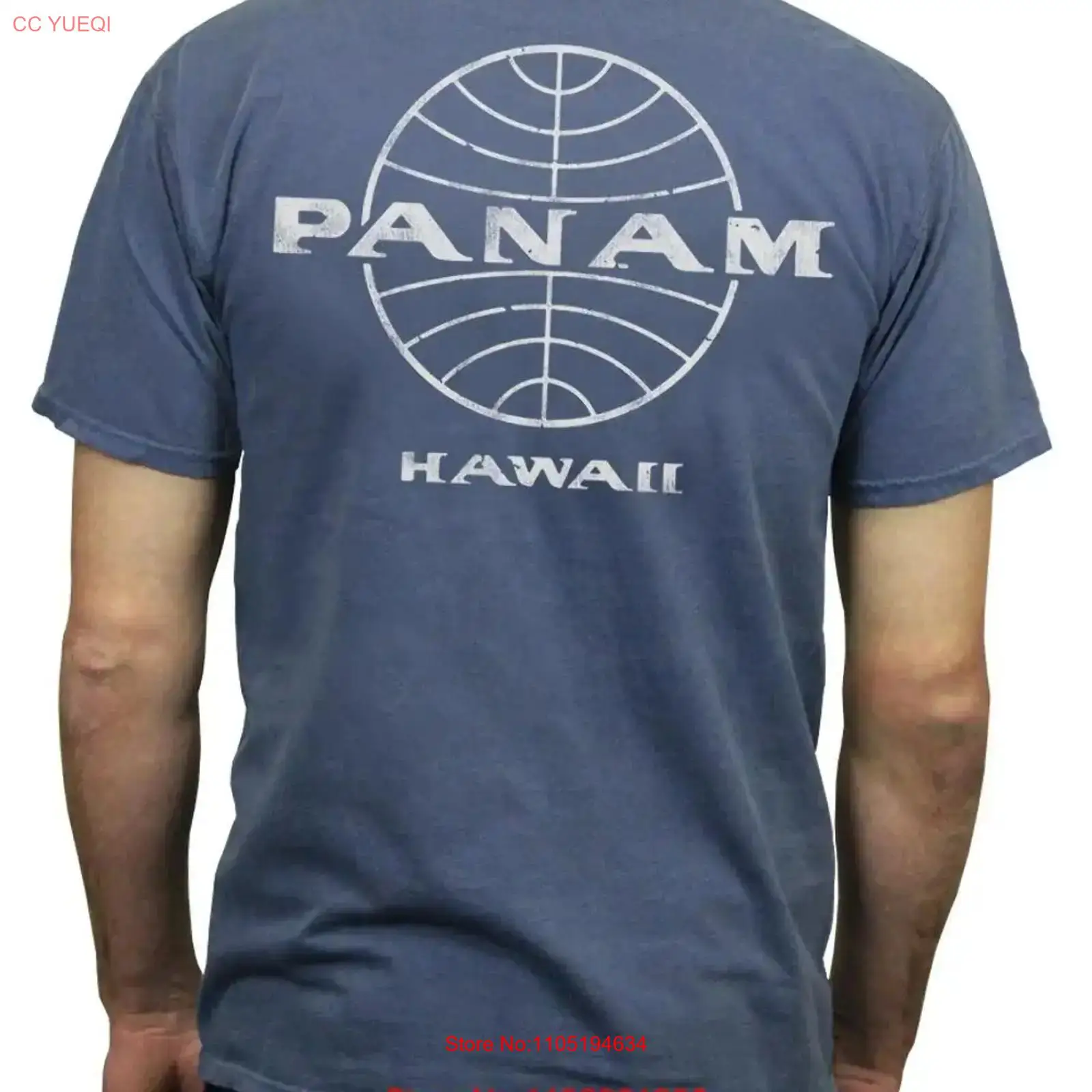 Pan Am Globe T Shirt vintage W – Vintage Fashion Jersey Bewertung und Preis