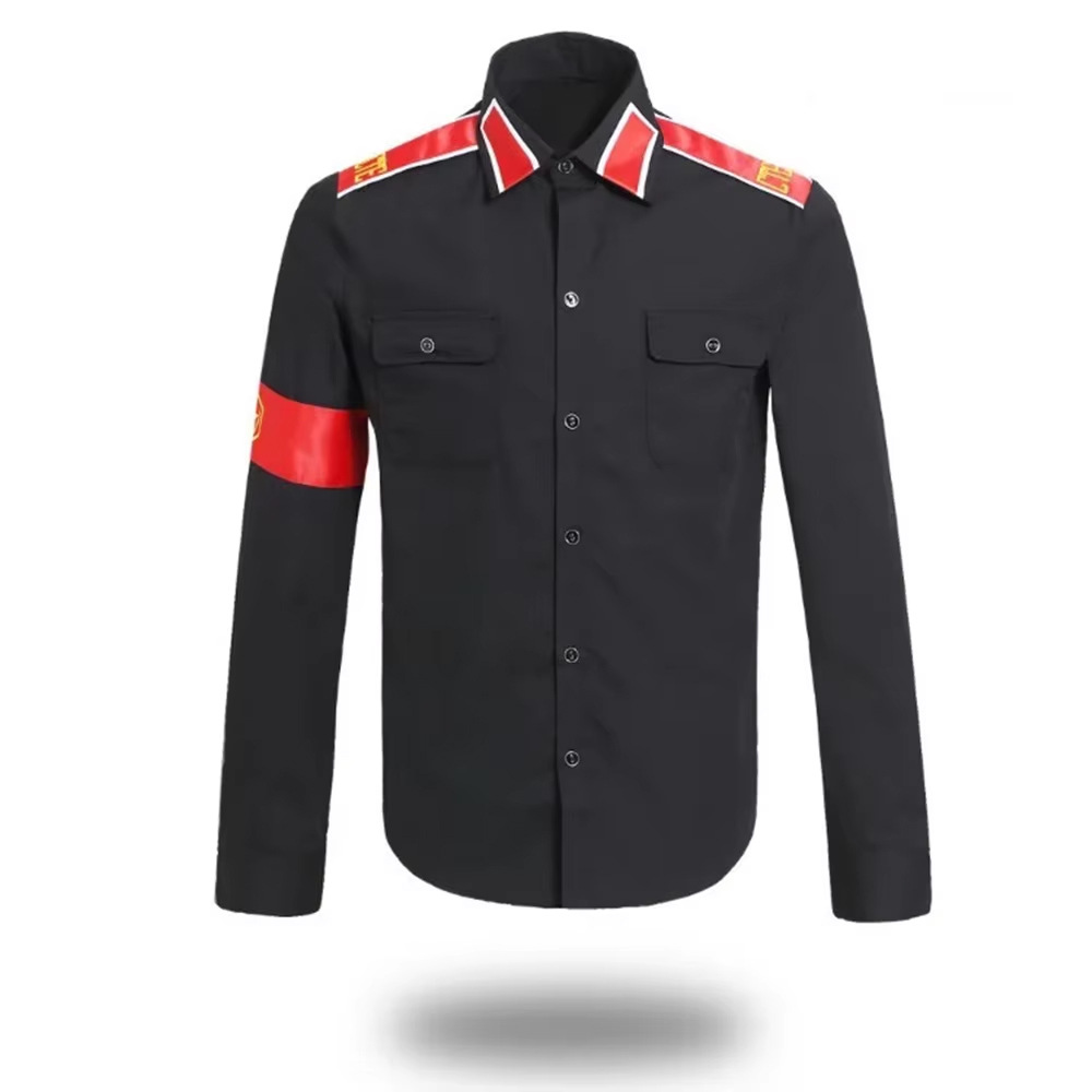 Michael Jackson Anti-War Milit – Vintage Fashion Mens Bewertung und Preis