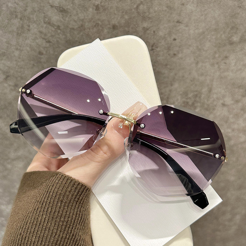 Vintage Oversized Irregular Ri – Vintage Fashion Glasses Bewertung und Preis