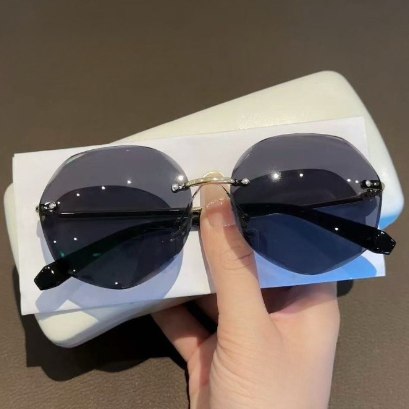 Vintage Oversized Irregular Ri – Vintage Fashion Glasses Bewertung und Preis