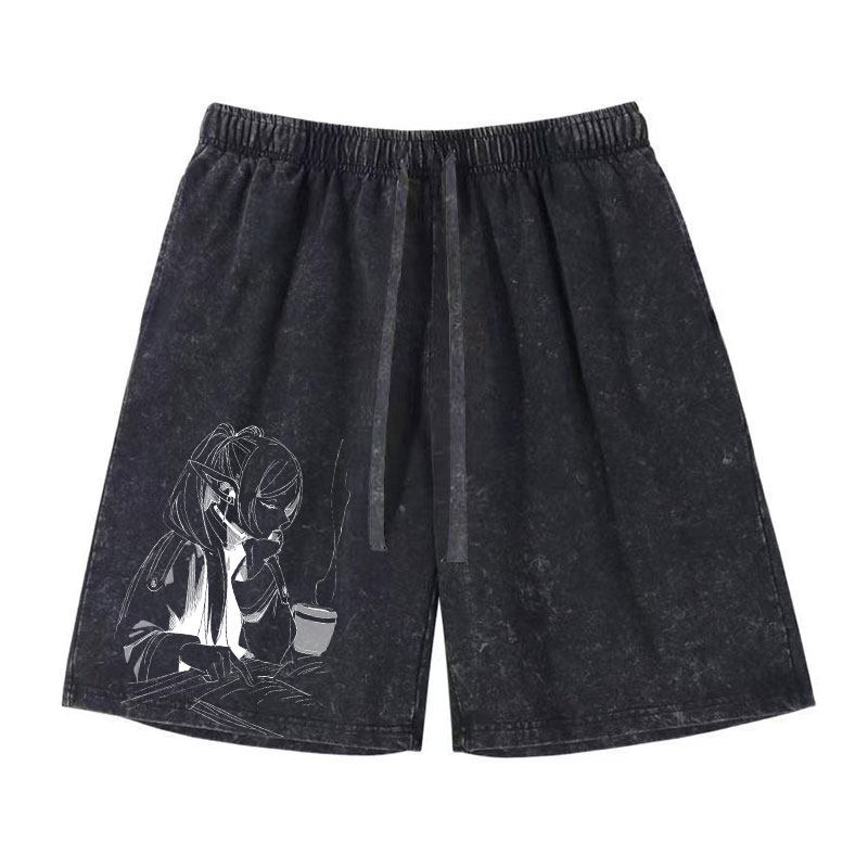 Anime Frieren Shorts Vintage W – Vintage Fashion Japan Bewertung und Preis