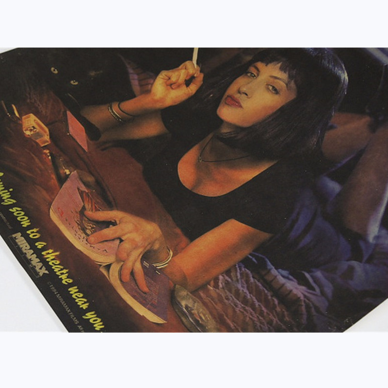 Pulp Fiction Vintage Poster Re – Vintage Fashion Wallpaper Bewertung und Preis