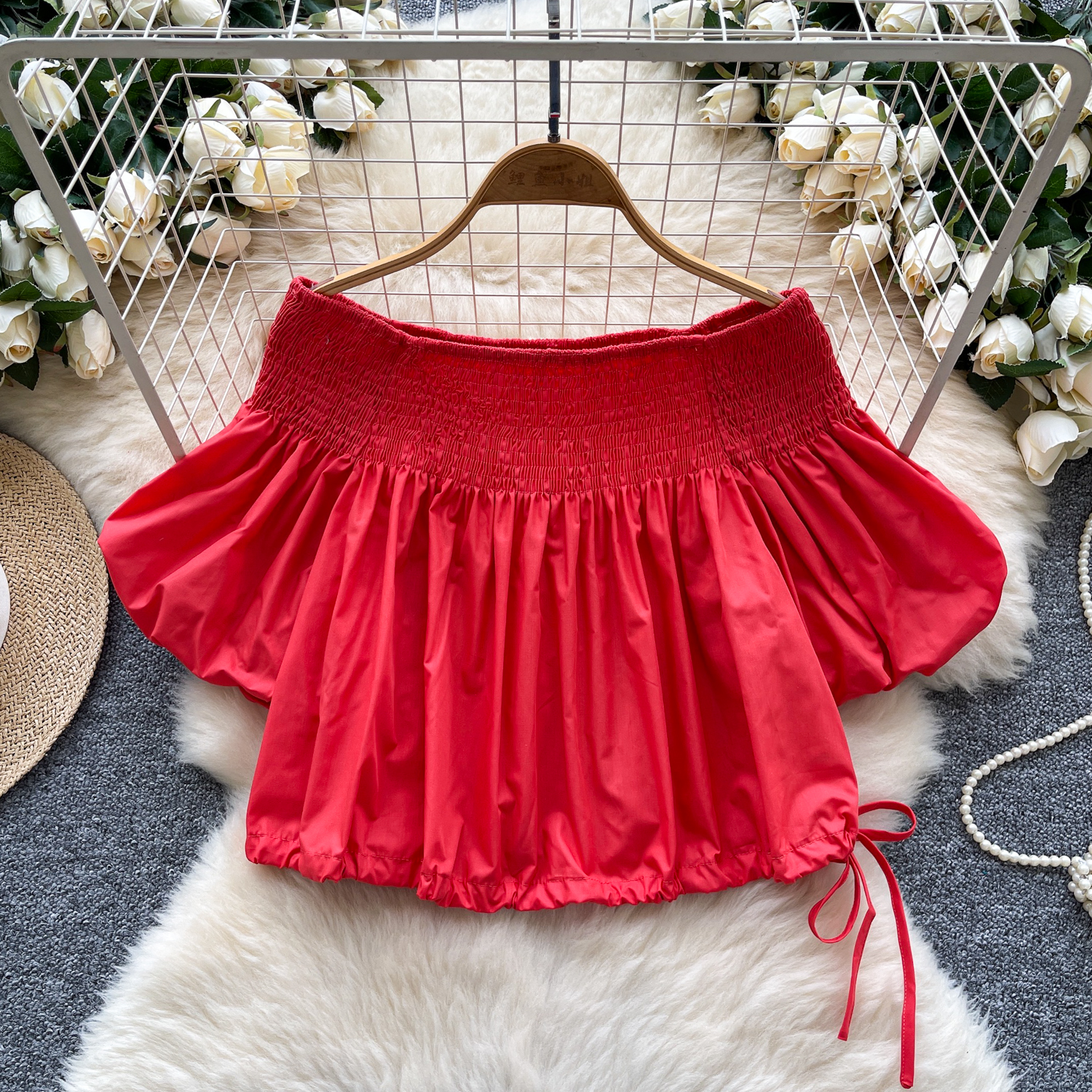 Chic vintage Draw String loose – Vintage Fashion Drawings Bewertung und Preis