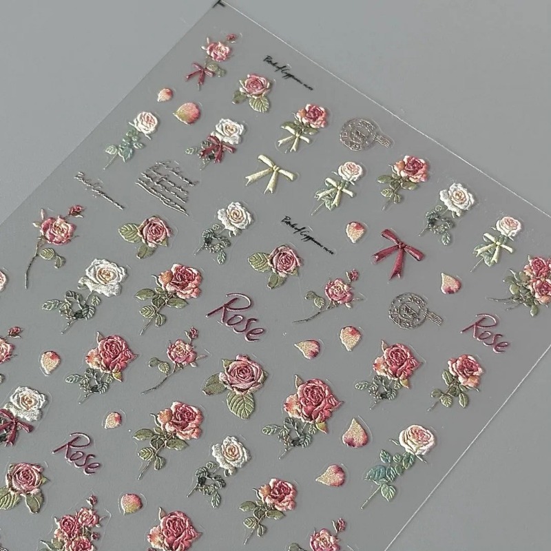 5Pcs Ins Retro Rose Sticker Hi – Vintage Fashion Magazine Bewertung und Preis