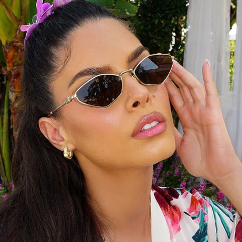 Trendy Polygonal Small Sunglas – Vintage Fashion Trends Bewertung und Preis