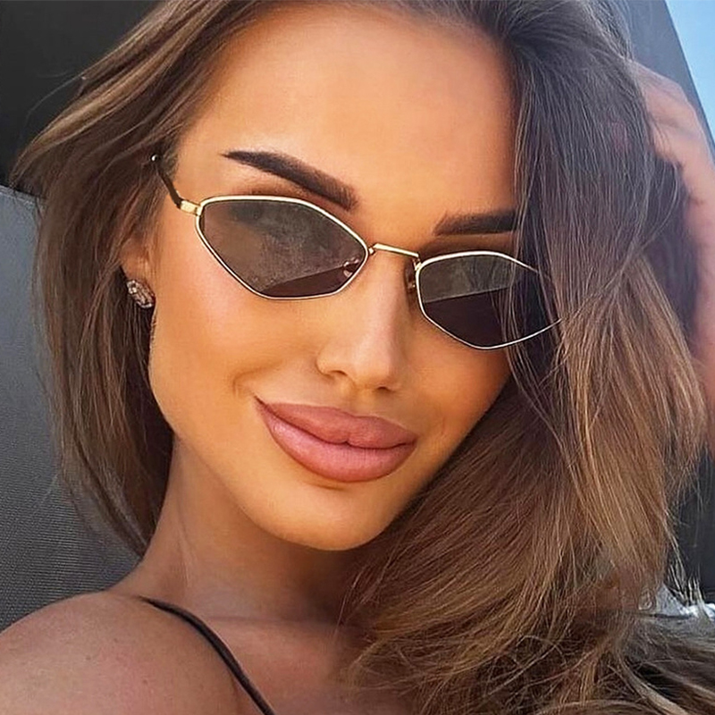 Trendy Polygonal Small Sunglas – Vintage Fashion Trends Bewertung und Preis