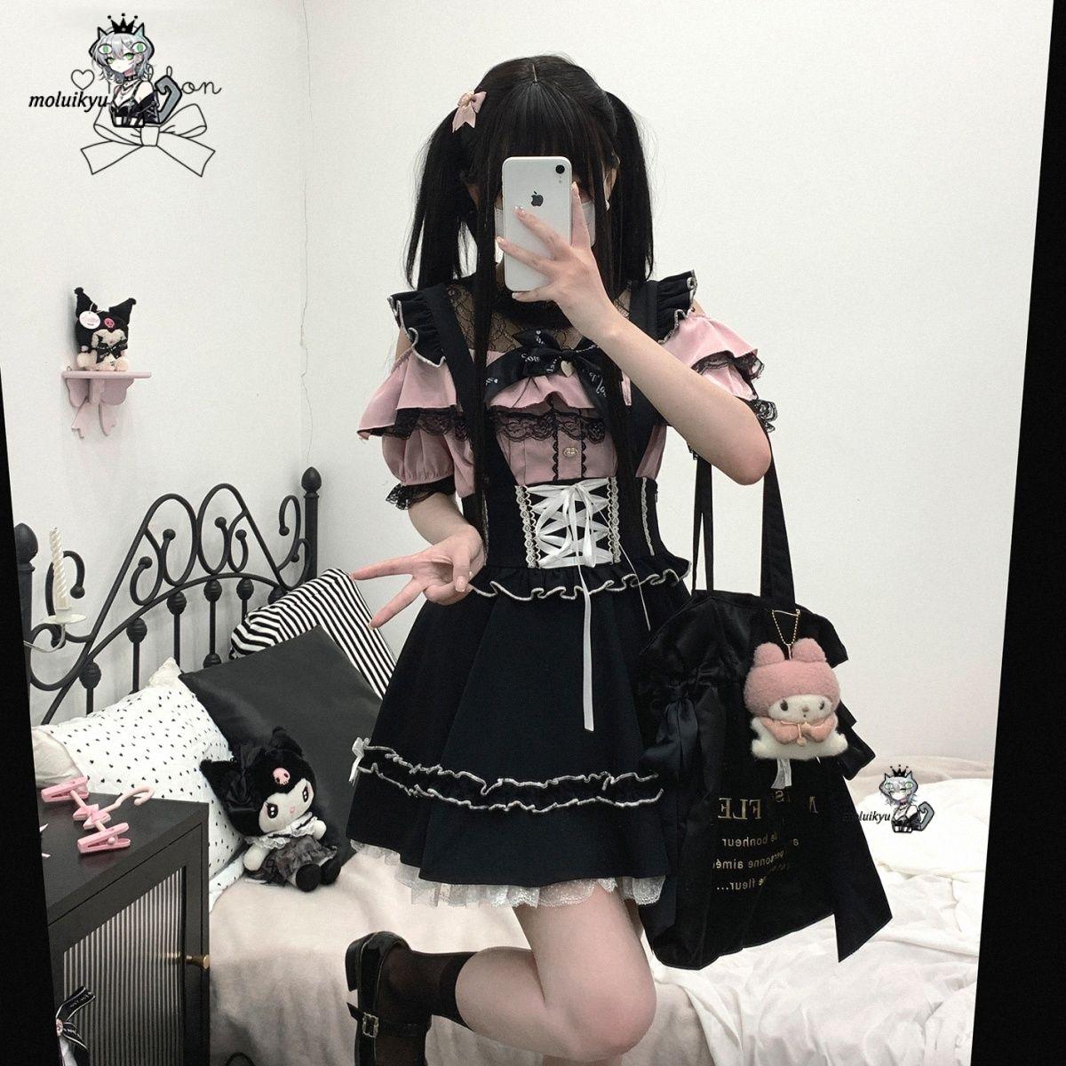 Women Skirts Harajuku Sweet Ka – Vintage Y2K Bewertung und Preis