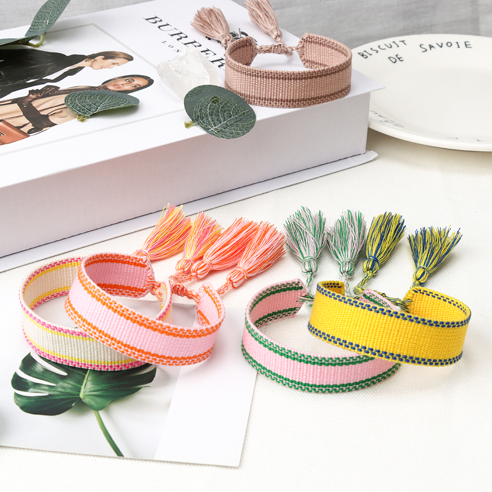 Plain Woven Bracelets Candy Co – Vintage Vibes Fashion Bewertung und Preis