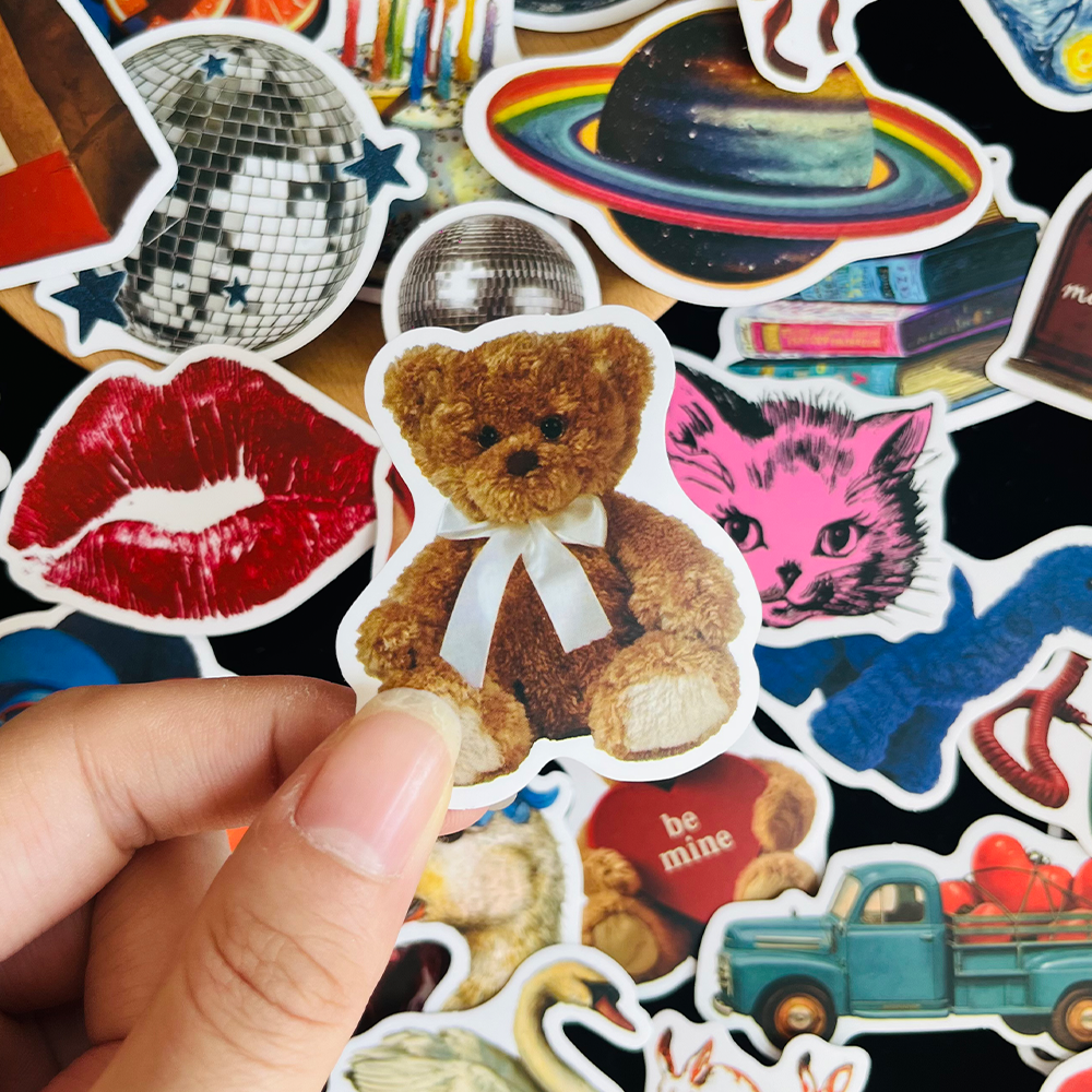 50PCS Vintage Y2K Stickers Fas – Vintage Fashion Magazine Bewertung und Preis