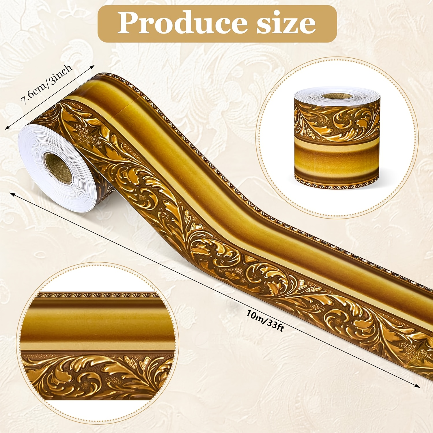 1roll 10m Fashion Self-Adhesiv – Vintage Fashion Magazine Bewertung und Preis