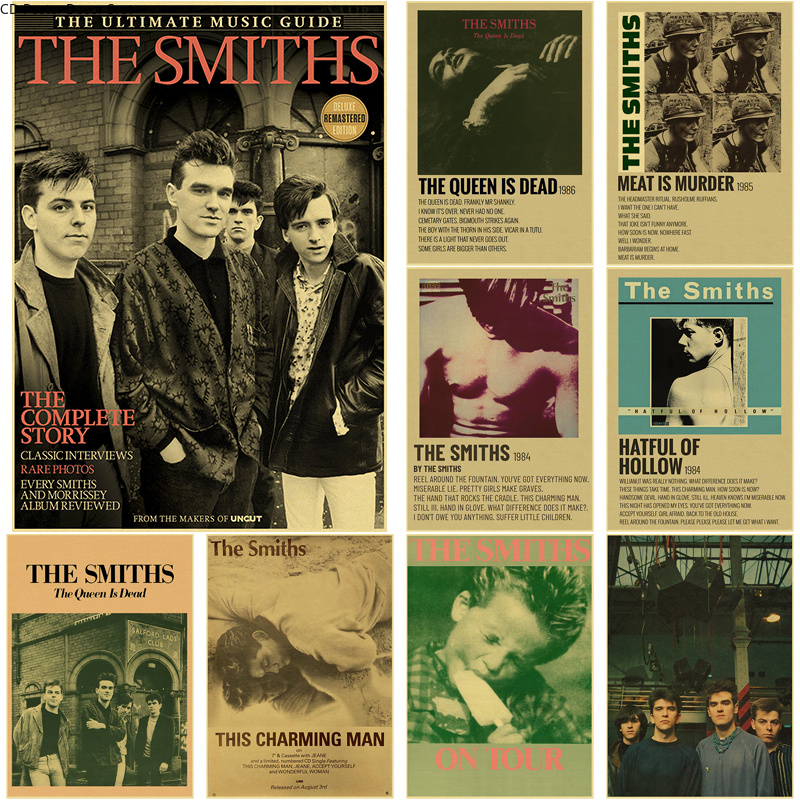 Rock Band The Smiths Retro Pos – Vintage Fashion Wallpaper Bewertung und Preis