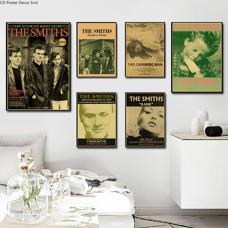 Rock Band The Smiths Retro Pos – Vintage Fashion Wallpaper Bewertung und Preis