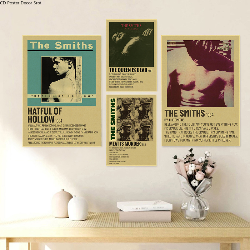 Rock Band The Smiths Retro Pos – Vintage Fashion Wallpaper Bewertung und Preis