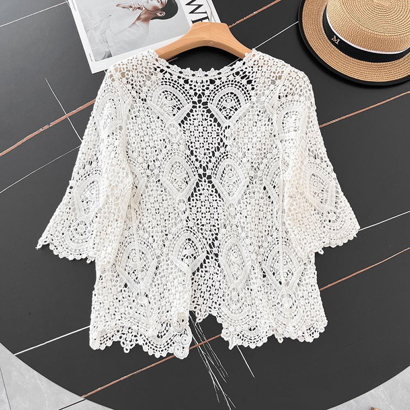 Open Front Crochet Knitted Car – Crochet Top Boho Bewertung und Preis