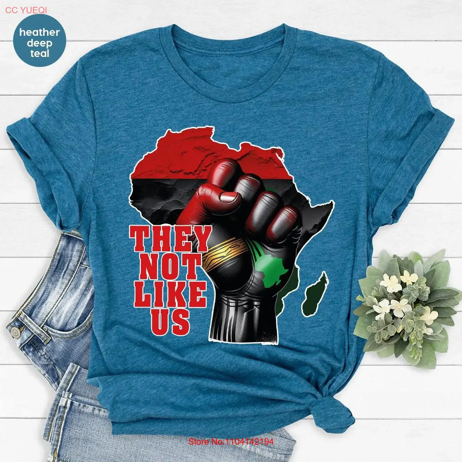 They Not Like Us T Shirt Afric – Vintage Fashion History Bewertung und Preis