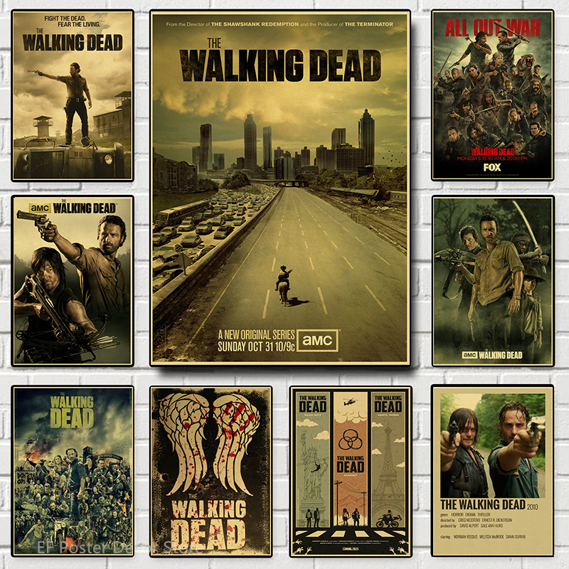 The Walking Dead Poster Rick G – Vintage Fashion Wallpaper Bewertung und Preis