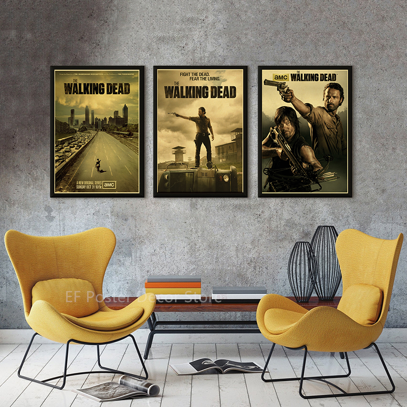 The Walking Dead Poster Rick G – Vintage Fashion Wallpaper Bewertung und Preis