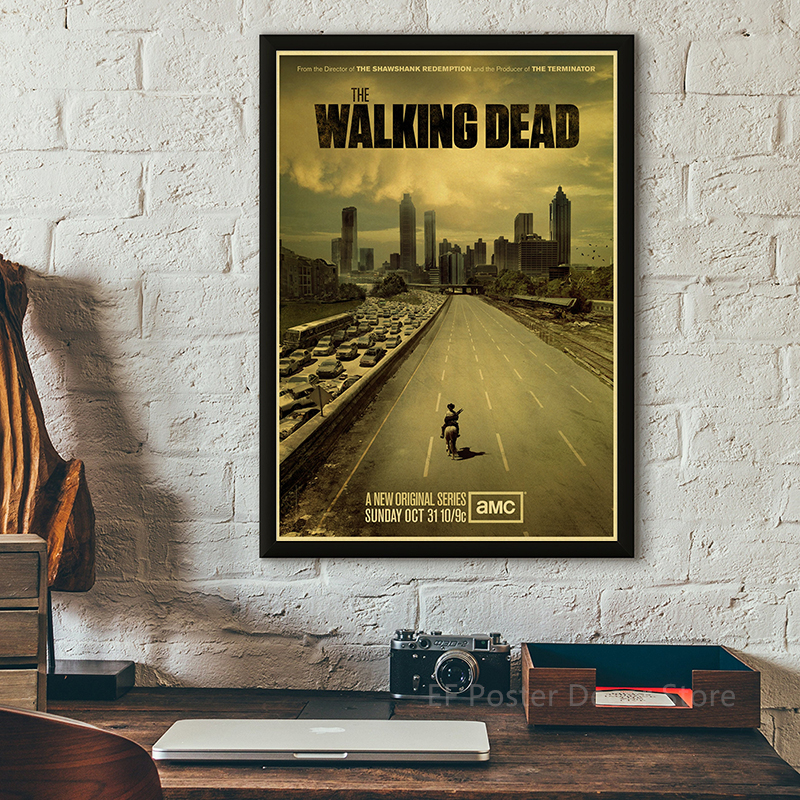 The Walking Dead Poster Rick G – Vintage Fashion Wallpaper Bewertung und Preis