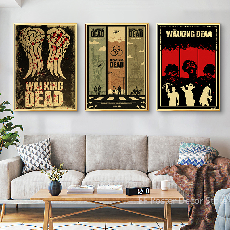 The Walking Dead Poster Rick G – Vintage Fashion Wallpaper Bewertung und Preis