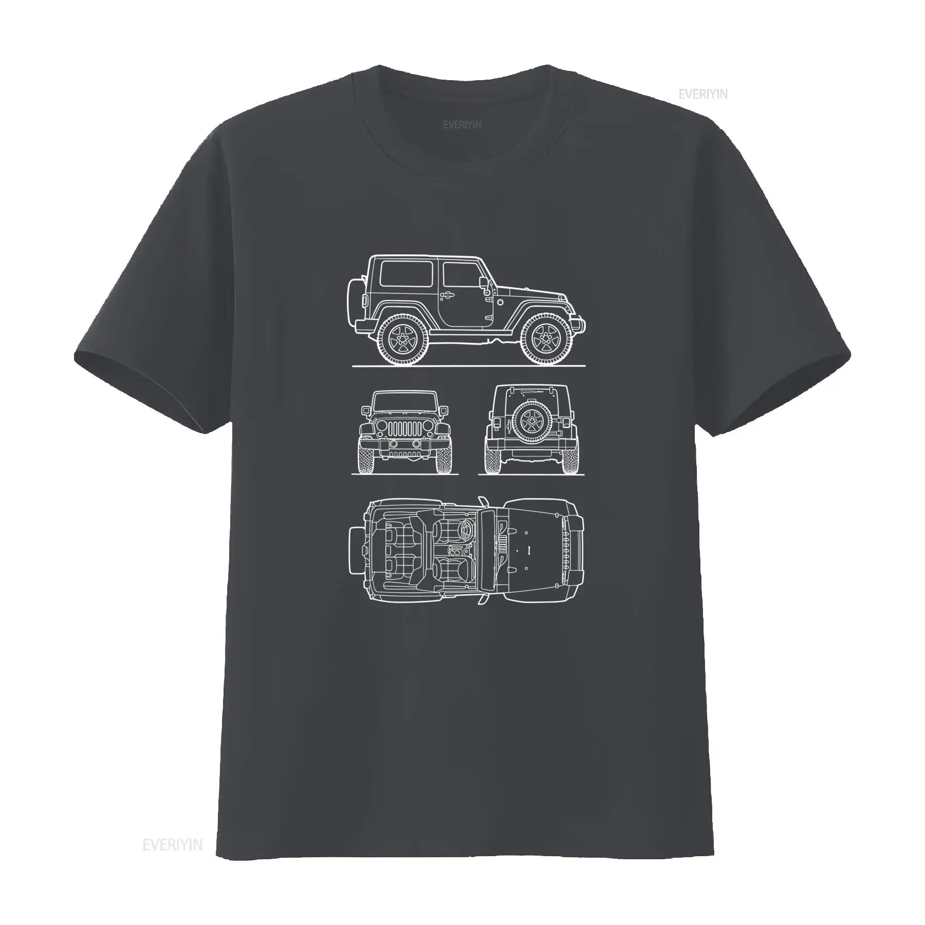 Off Road SUV Rubicon Men's T S – Vintage Fashion Drawings Bewertung und Preis