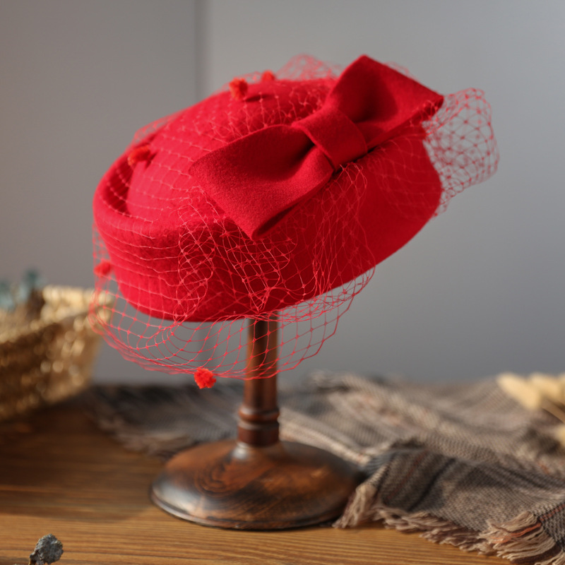 British Style Wool Beret with  – Vintage Fashion Influencers Bewertung und Preis