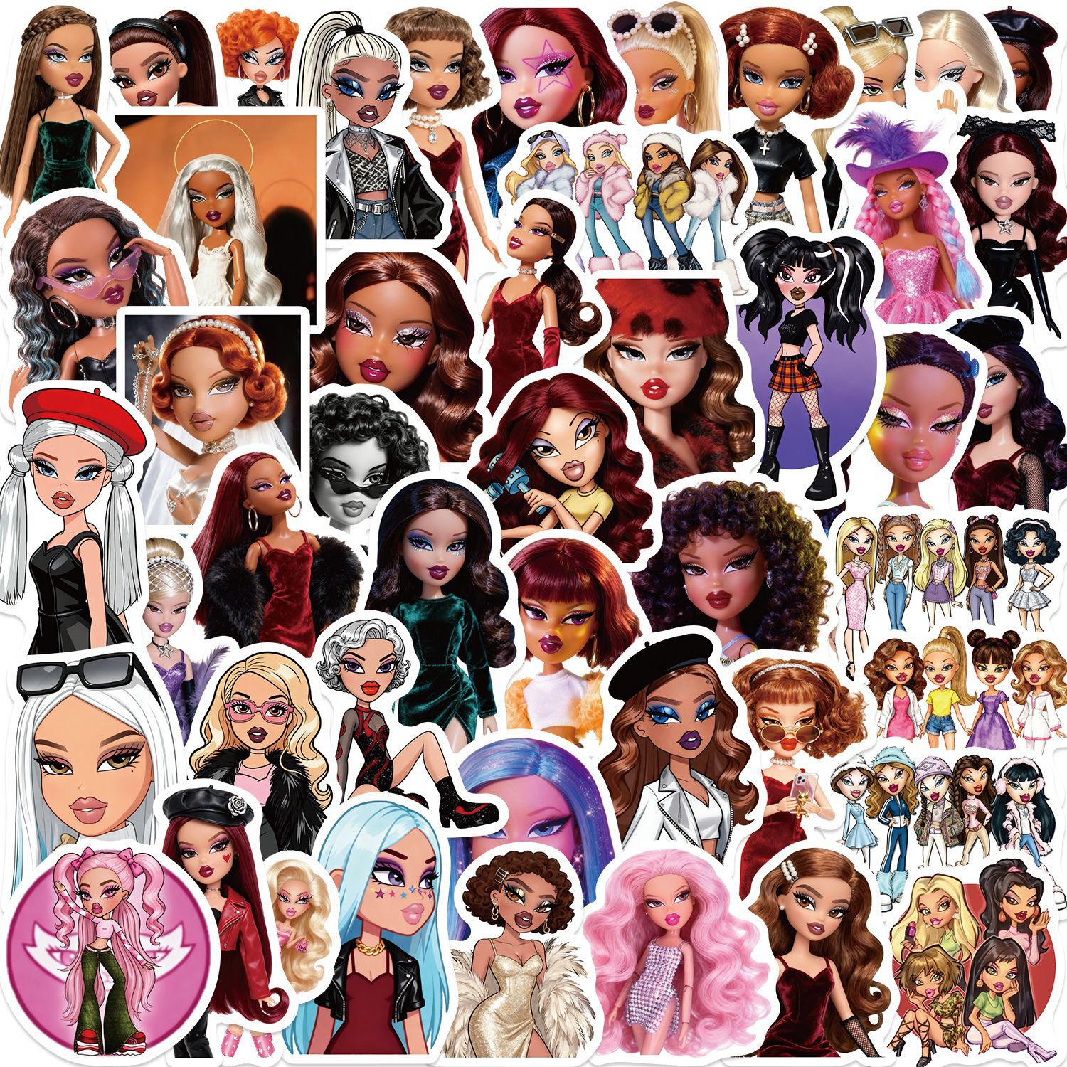 50Pcs Trendy Hot Girl Graffiti – Vintage Fashion Magazine Bewertung und Preis