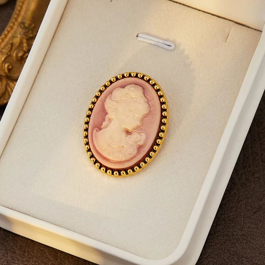 Vintage Cameo Brooch for Women – Vintage Fashion Queen Bewertung und Preis
