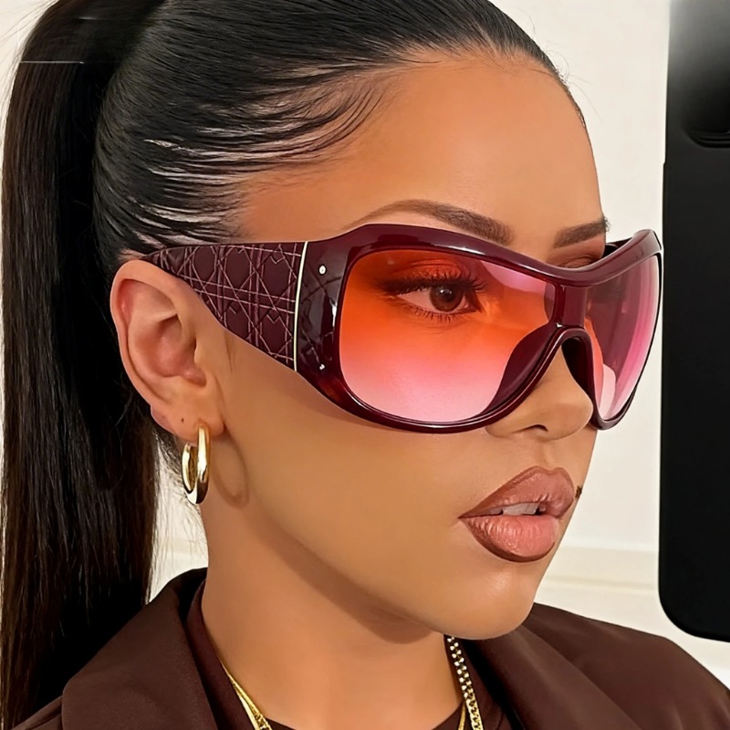 One Piece Oversized Y2K Sungla – Vintage Fashion Glasses Bewertung und Preis