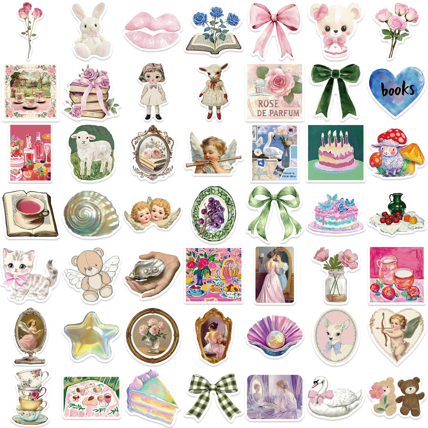 200Pcs Aesthetic Pinterest Sti – Vintage Fashion Pinterest Bewertung und Preis