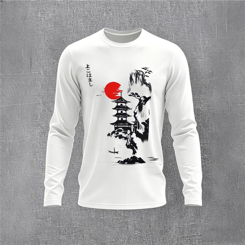 Chinese Style Ink Plum Blossom – Vintage Fashion Mens Bewertung und Preis