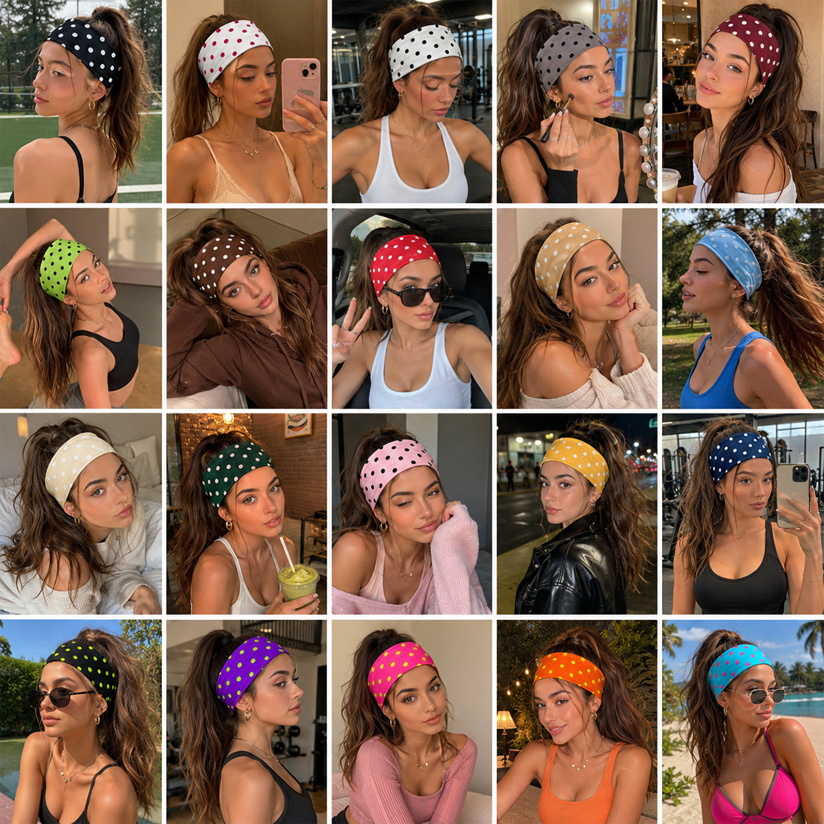 Retro Polka Dot Headbands For  – Vintage Fashion Bloggers Bewertung und Preis